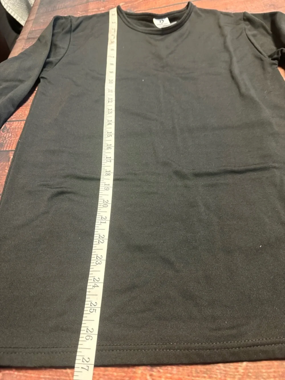 Men’s thermal 2 pc size large black Mossy Oak
